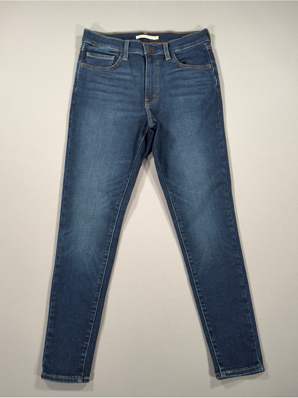 Levi's 720 Super Skinny Jeans Women 30x28 High Waisted Dark Wash Stretch Denim